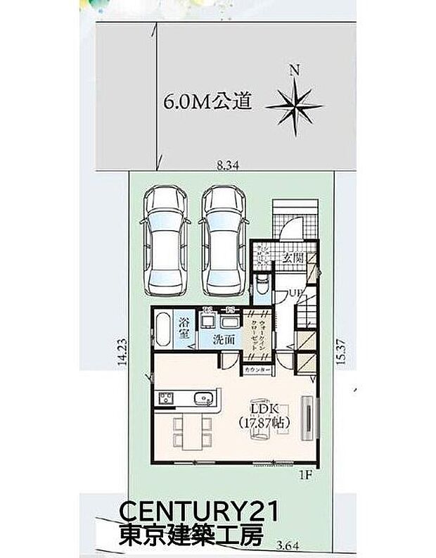 【全体区画図】2899万円、3LDK、土地面積124.75m2、建物面積95.43m2 ◆住宅ローンに強い◆頭金0円・諸費用・家具家電費用・オプション費用・他に借入がある方もお任せ下さい!