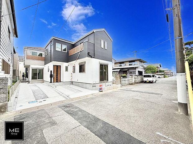 【前面道路含む現地写真】■新しい暮らしが始まる場所で、家族の絆を深める