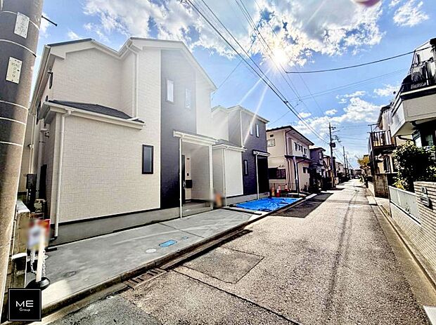 【前面道路含む現地写真】■新しい時代の息吹を感じる、心地よい環境