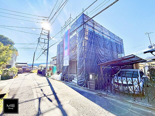 【前面道路含む現地写真】■新しい住まい、街の新しい風景