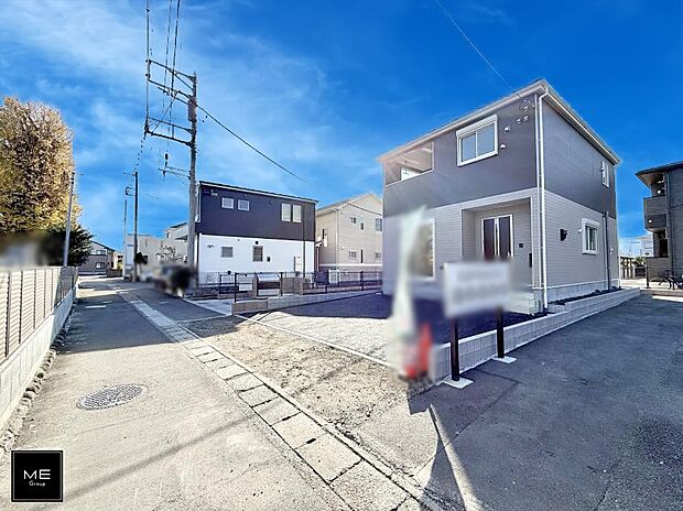 【前面道路含む現地写真】■新しい住まい、街の新しい風景