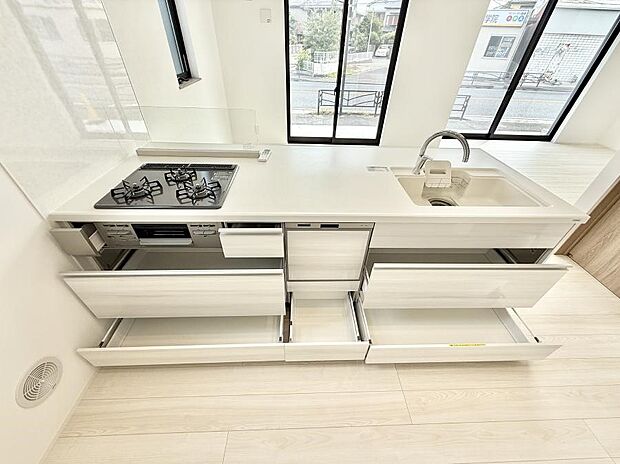 【キッチン】■料理がもっと楽しくなる、快適なキッチン空間