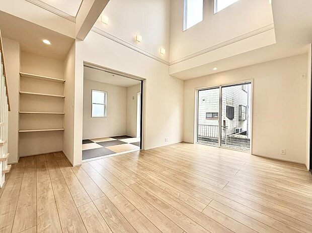 【リビング】■心落ち着く場所、ゆったり過ごせるリビング