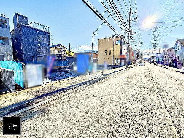 【前面道路含む現地写真】■新しい時代の息吹を感じる、心地よい環境