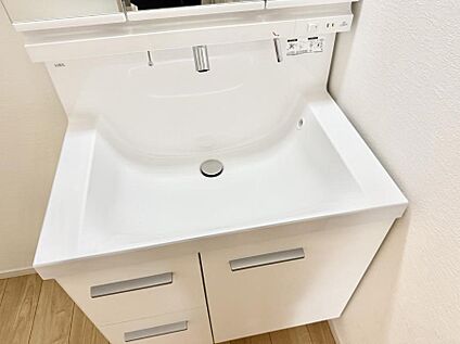 ハンドシャワー付洗面台