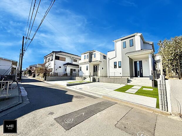 【前面道路含む現地写真】■新しい住まい、街の新しい風景