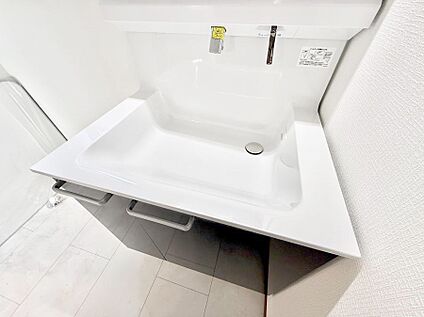 ハンドシャワー付洗面台