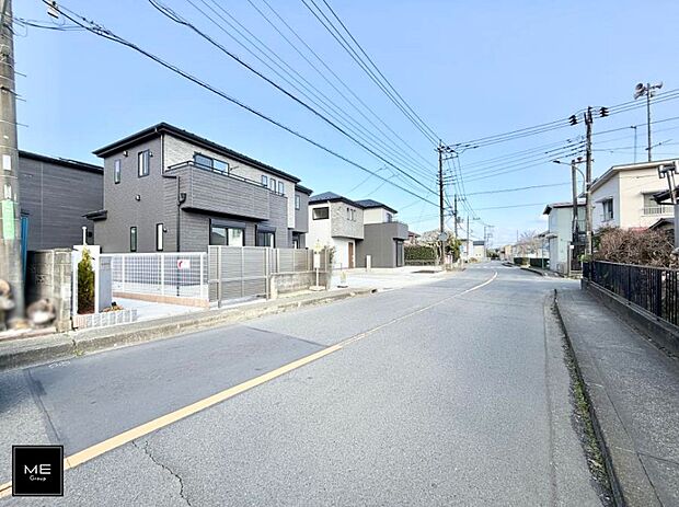 【前面道路含む現地写真】■新しい時代の息吹を感じる、心地よい環境