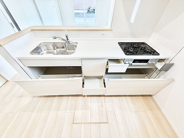 【キッチン】■料理がもっと楽しくなる、快適なキッチン空間