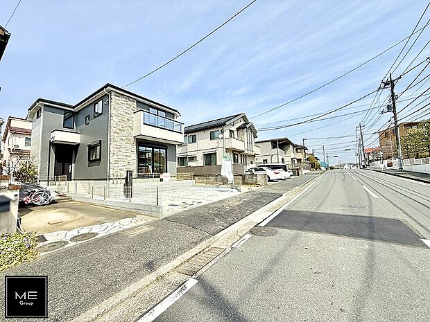 【前面道路含む現地写真】■新しい時代の息吹を感じる、心地よい環境