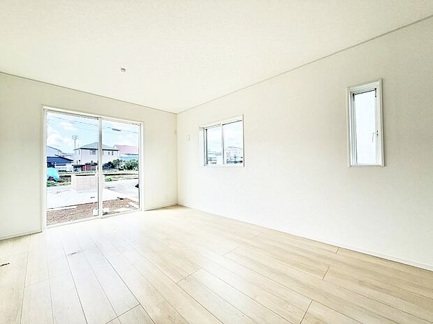 【リビング】■くつろぎと笑顔が集まる、心温まるリビング