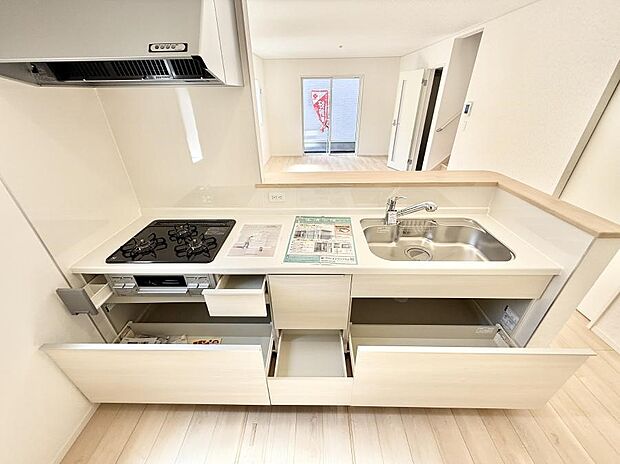 【キッチン】■料理がもっと楽しくなる、快適なキッチン空間