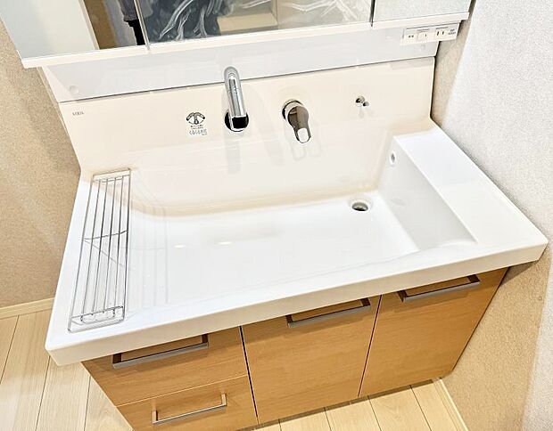 【ハンドシャワー付洗面台】■手洗いや顔を洗う時も快適に使える便利なシャワー