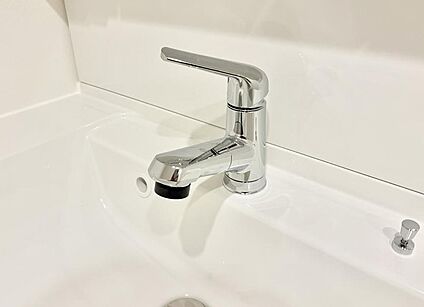 ハンドシャワー付洗面台