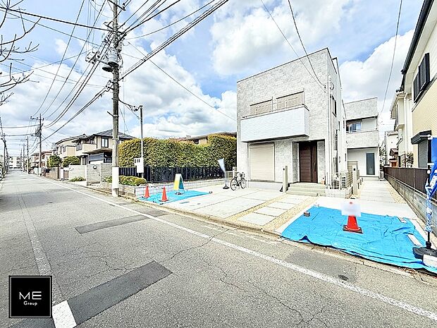 【前面道路含む現地写真】■家族とのお出かけが楽しくなる環境です