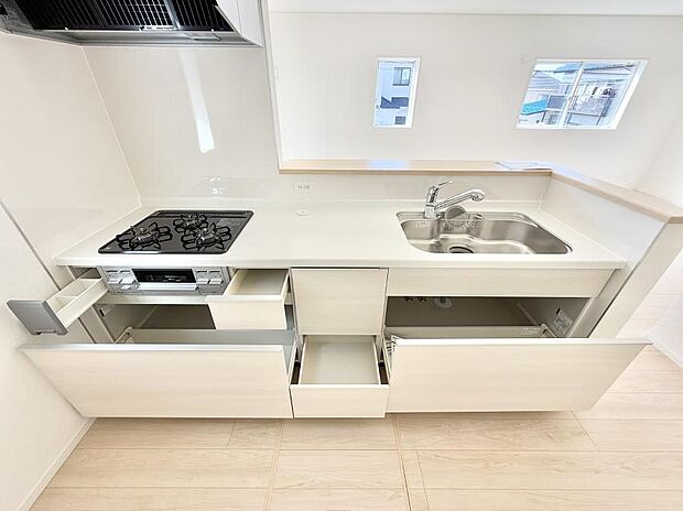 【キッチン】■料理がもっと楽しくなる、快適なキッチン空間