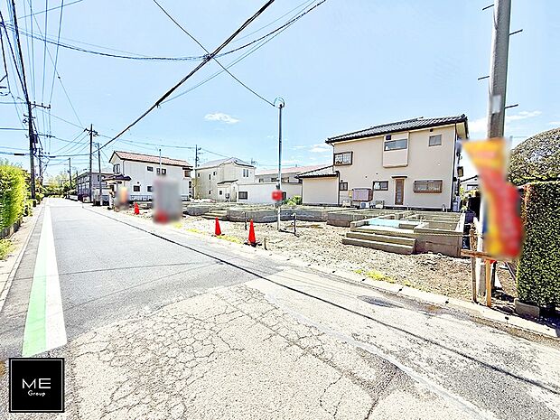【前面道路含む現地写真】■新しい時代の息吹を感じる、心地よい環境