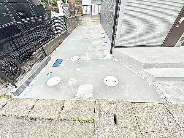 【駐車場】1号棟 ■毎日の駐車が快適に