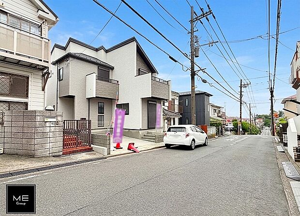 【前面道路含む現地写真】■新しい時代の息吹を感じる、心地よい環境