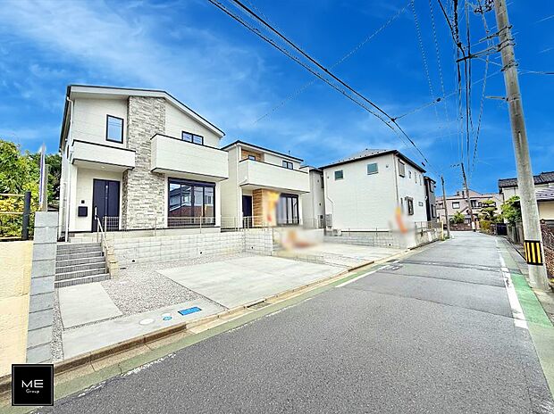 【前面道路含む現地写真】■新しい住まい、街の新しい風景