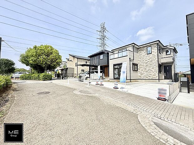 【前面道路含む現地写真】■新しい住まい、街の新しい風景