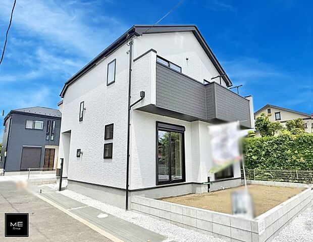 【現地外観写真】4号棟  ■家族みんなが笑顔で過ごせる、安心感のある住まい