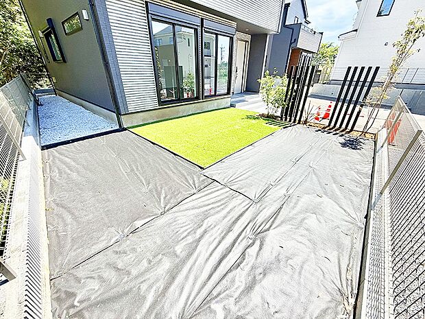 【庭】1号棟  ■庭付き住宅は多様な使用用途で活用できます  