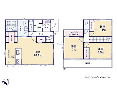 ■WIC・パントリー・SIC完備で収納豊富です 