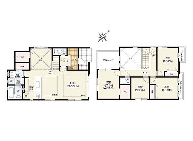 【4LDK】2号棟