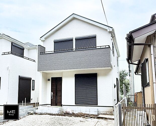 【現地外観写真】C号棟 ■家族みんなが笑顔で過ごせる、安心感のある住まい
