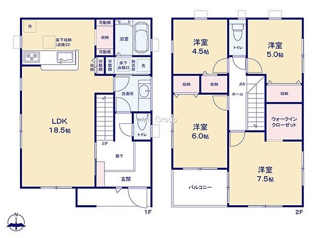 【4LDK】1号棟