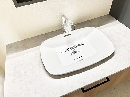 ハンドシャワー付洗面台