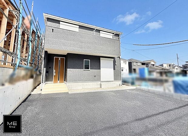 【現地外観写真】1号棟 ■家族みんなが笑顔で過ごせる、安心感のある住まい