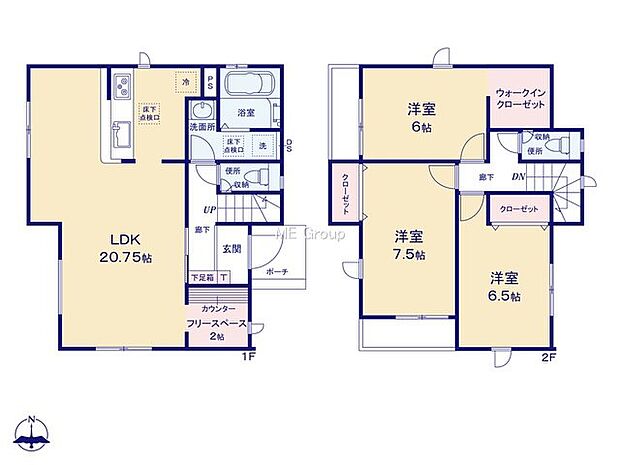 【3LDK+S】4号棟  