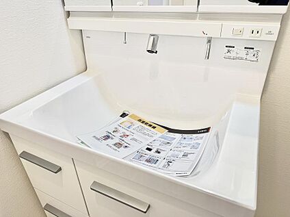 ハンドシャワー付洗面台