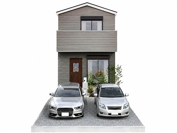 【イメージパース:外観】
長く住み続けるお家だからこそ、構造や間取りから内装、設備に至るまで徹底的にこだわりたい!そんな方にぴったりの自由設計です
※イメージパースの為実際の仕上がりとは異なります