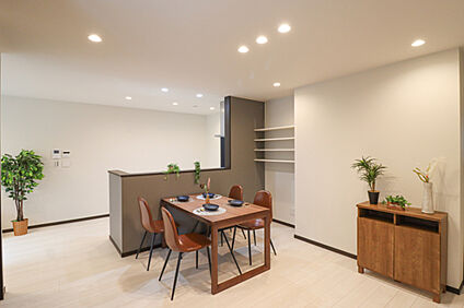 【ドリームタウンシリーズ施工例：リビング】