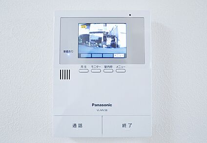 【TVモニター付きインターホン】