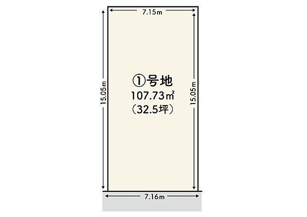 セットバック面積：約1ｍ2別
※建築条件を外してのご検討も可能です