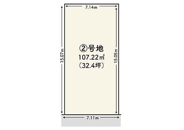 セットバック面積：約1.23ｍ2別
※建築条件を外してのご検討も可能です