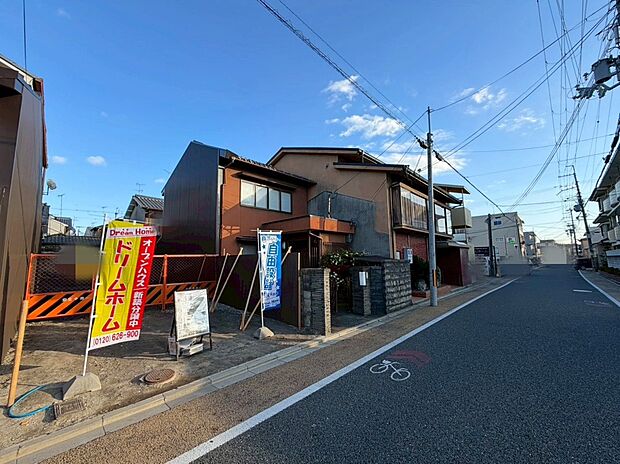 前道6.4m×土地広々41坪!
設計の自由度が上がって理想の家が作りやすくなりますね♪
現地(2025年12月)撮影