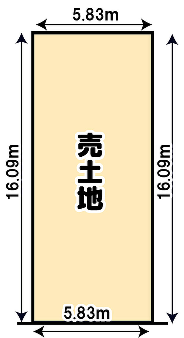 区画図です