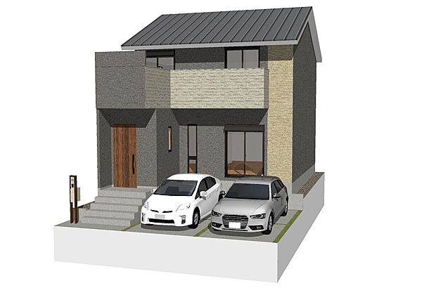 【【外観完成予想パース】】現地やモデルハウスにご案内致します!
お気軽にお問い合わせください♪