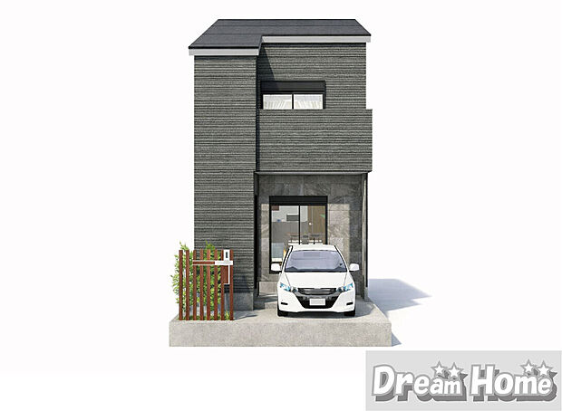 【外観イメージパース】
現地&モデルハウス見学予約受付中!本日、翌日のご見学はお電話がスムーズです