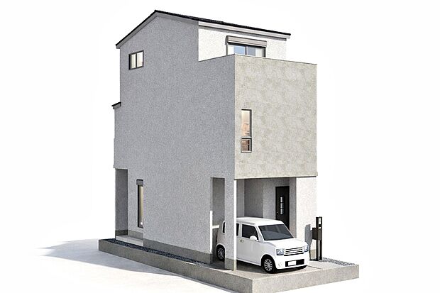 【【外観イメージパース】】お客様に合わせたイメージパースを作成いたします!間取りの変更等ご相談くださいませ。
※イメージパース図のため、実際の色味や材質とは異なる場合がございます