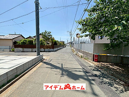 前面道路写真