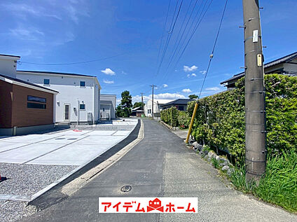前面道路写真