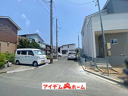 前面道路写真