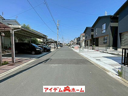 前面道路写真　２・３・４号棟