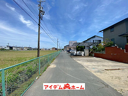 前面道路写真